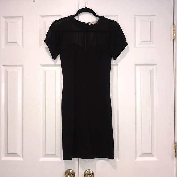 Robbi and Nikki Black Sheer Mini Black Dress XS - Picture 2 of 6